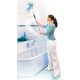 Contributions of inventories to mop - Leifheit Flexi Bathroom Mop Refill 41702 - 