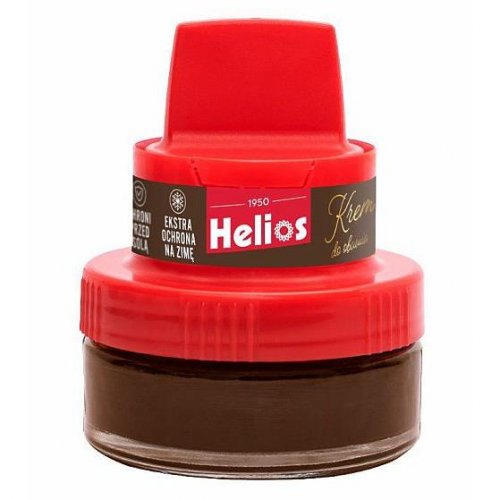 Cream for cleaning shoes in a jar 50ml Brown 6492 Gosia Helios