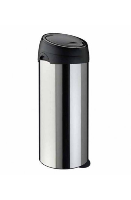 Waste sorting bins - Soft Touch trash can 40l Meliconi steel matte - 