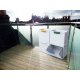Waste sorting bins - Ecocubes waste bin 22l white and blue segregation eco Meliconi - 