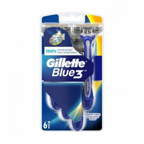 Shavers 6 pcs Gillette Blue3