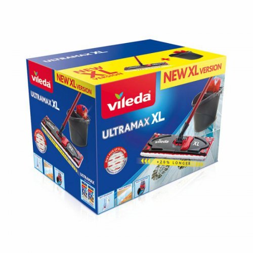 Ultramax Box XL Mop + Bucket 160932 Set In Carton Vileda
