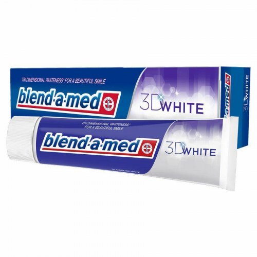 Toothpaste 100ml White 3D Blend-a-med