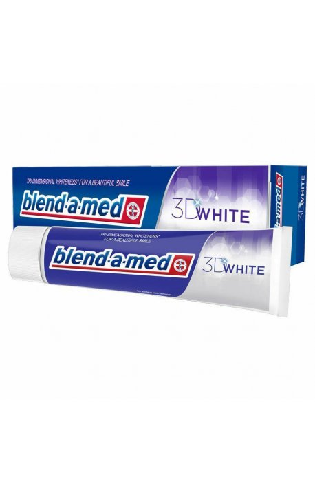 Toothpastes - Pasta Do Zębów 100ml White 3D Blend-a-med - 
