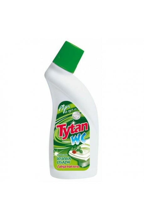 Fluids toilet or bathroom, baskets fragrances - Płyn do czyszczenia Wc 500ml Zielony Tytan - 