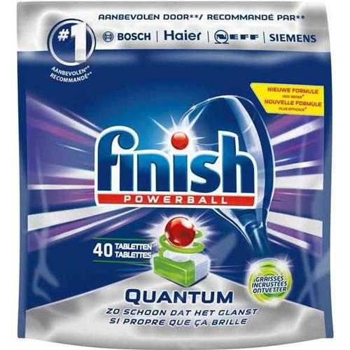 Finish Powerball Dishwasher Tablets Quantum Max 40 pcs