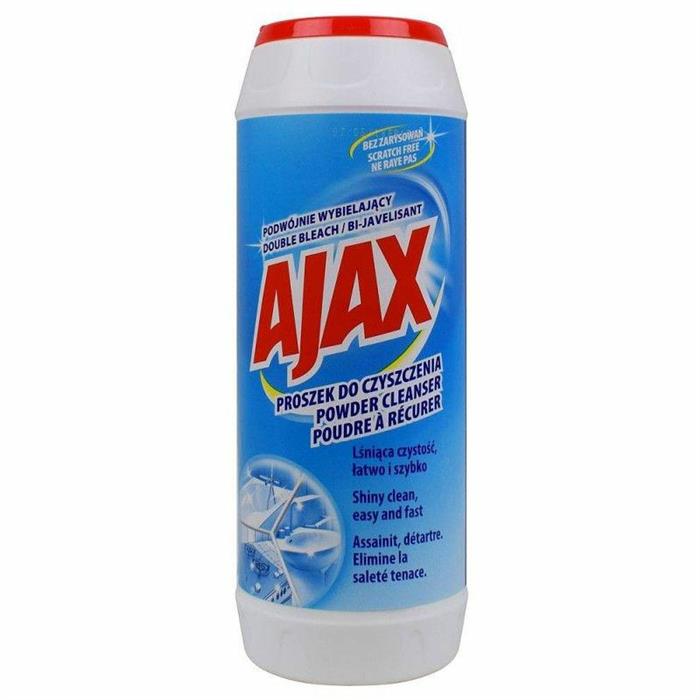 Cleaning milk - Proszek Do Szorowania z mocą podwójnego wybielania, 450g Ajax - 