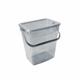 Universal containers - Pojemnik do przechowywania proszku do prania 6l transparentno szary 5058 Plast Team - 