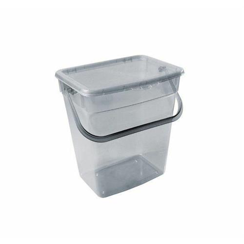 Container for storing washing powder 6l transparent gray 5058 Plast Team