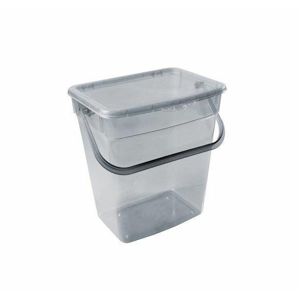 Universal containers - Pojemnik do przechowywania proszku do prania 6l transparentno szary 5058 Plast Team - 