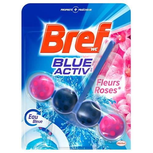 Bref Coloring Tag For Wc Fleurs Roses 50g