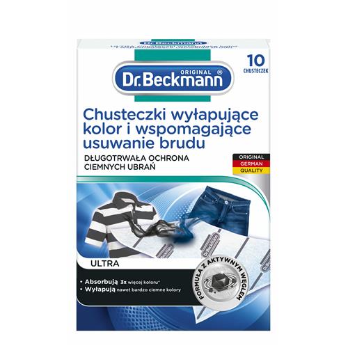 Dr.Beckmann Catching Wipes Color to Dark 10pcs