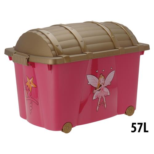 Princess Toy Storage Box 60x40x42cm H