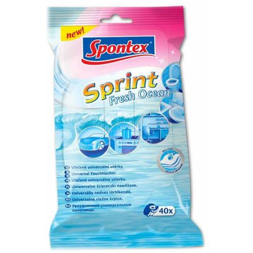 Spontex Wet wipes Ocean 40pcs 43054