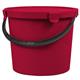 Buckets - Plast Team Wiadro 10l Berry Z Pokrywą Czerwone 6079 - 