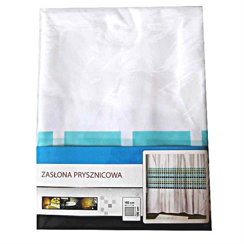 Mosaic Polyester Shower Curtain 180x180cm PS-5 F