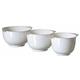 Dishes, bowls, jugs, measuring cups, dispensers - Curver Komplet Misek 3szt Biała 168802 - 