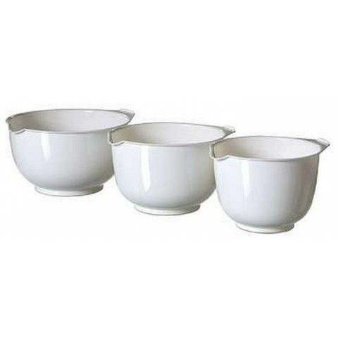 Curver Bowl Set 3pcs White 168802