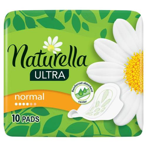 Naturella Ultra Normal Sanitary Towels With Wings 10 pcs