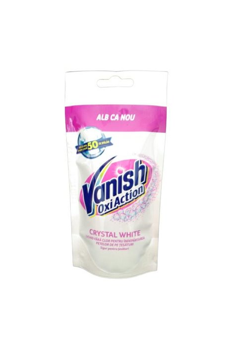 Fabric stain removers - Vanish Oxi Action Odplamiacz Liquid White 100ml - 