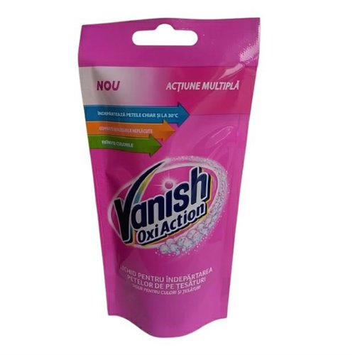 Vanish Oxi Action Stain remover Liquid Pink 100ml