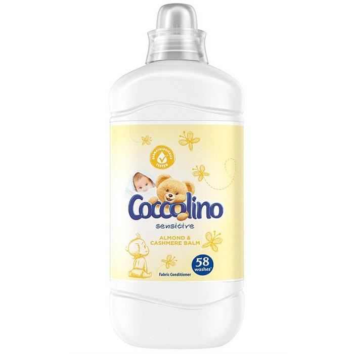 Gels, liquids for washing and rinsing - Coccolino Sensitive Płyn Do Płukania Tkanin 1,45l - 