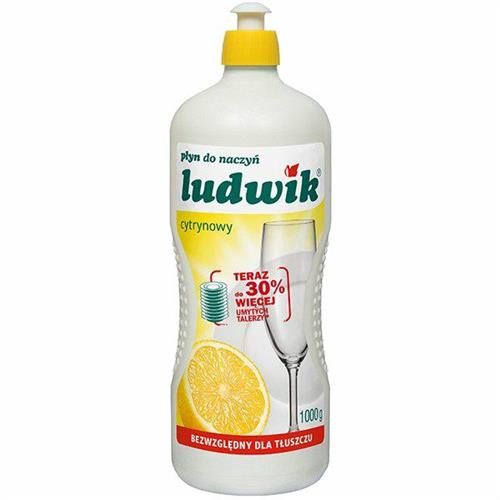 Ludwik Dishwashing liquid with the scent of lemon 1.5 kg