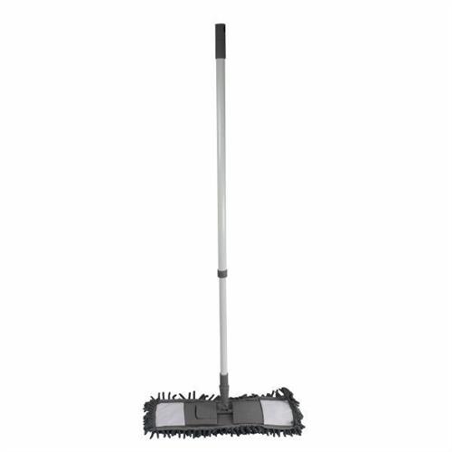 Duo Gray Chenille Mop With Telescopic Rod F