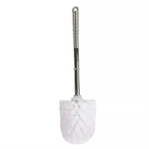 F Standing Toilet Brush Silver Handle