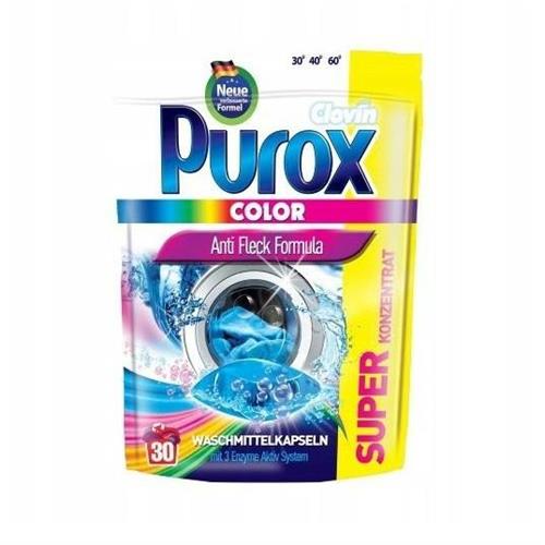 Purox Color Laundry Capsules 30pcs Clovin