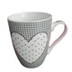 Porcelain Mug 345ml Heart 8869