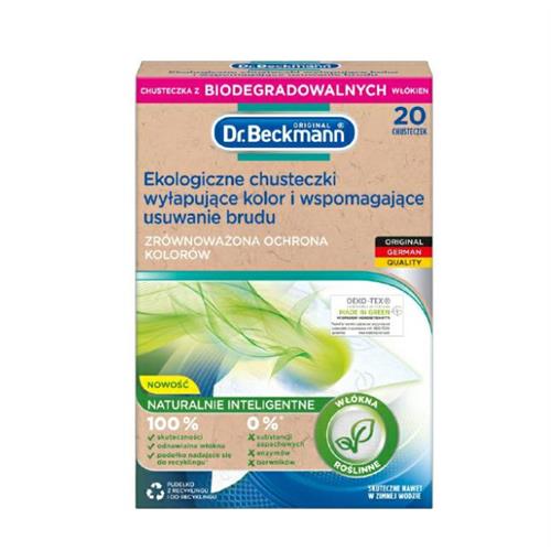 Dr. Beckmann Eco Catching Wipes Color 20 pcs
