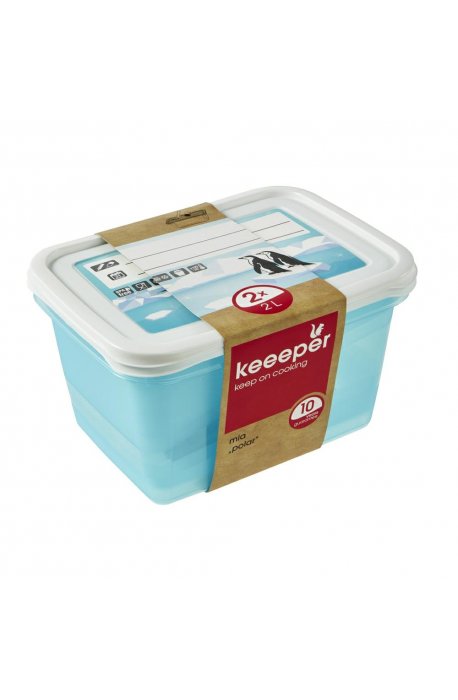Food containers - Keeeper Set of Polar Containers 2x2l 3069 - 