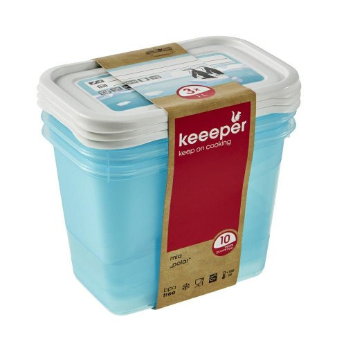 Keeeper Set of 3x1l 3069 Polar Containers
