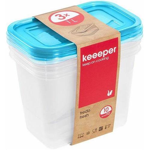Keeeper Set of Fredo Fresh Containers 3x1l 3067