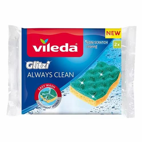 Pur Active Viscose Washcloth Always Clean 2pcs 168527 Vileda