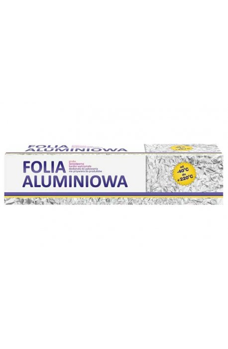 Foils, sacks, food papers - Aluminum Foil 1kg Gastronomy In A Carton - 