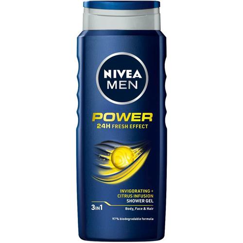 Nivea Men Shower Gel 400ml Power..