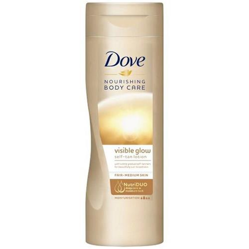 Dove Bronzing Body Lotion Visible Glow Fair - Medium Skin 400ml..
