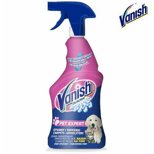 Vanish Oxi Action Pet Expert Spray Do Dywanów I Tapicerek 500ml..