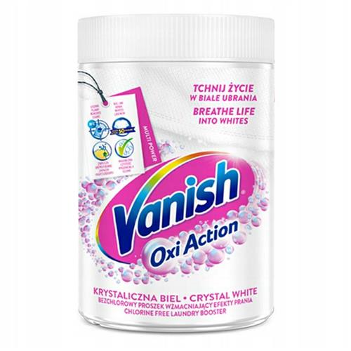 Vanish Oxi Action Crystal White 625g Powder Stain Remover..