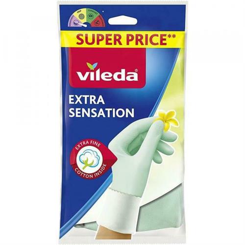 Vileda Extra Sensation Gloves Size M 167394..