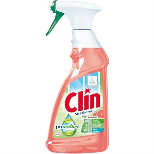 Clin Window Cleaner 500ml Streak-Free Grapefruit..