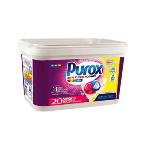 Clovin Purox Gel Capsules For Laundry Duocaps 20pcs x 18g Color Bucket...