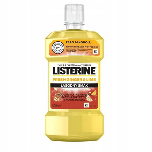 Listerine Softener Fresh Ginger Lime 500ml..