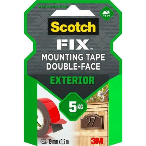 3M Scotch Mounting Tape Exterior Double Sided Exterior 1.5m..