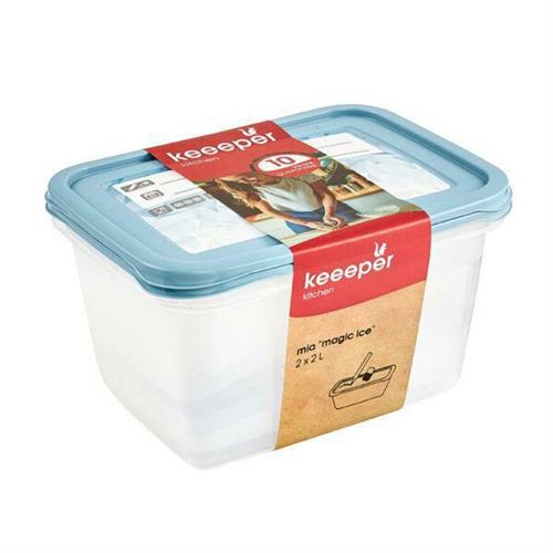 Keeeper Set of Mia Magic Ice2x2l Containers 306926..