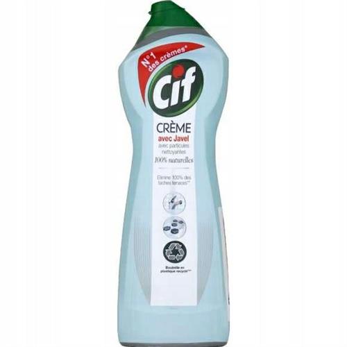 Cif Cleaning Milk 750ml Micro Crystals Javel With Green Bleach