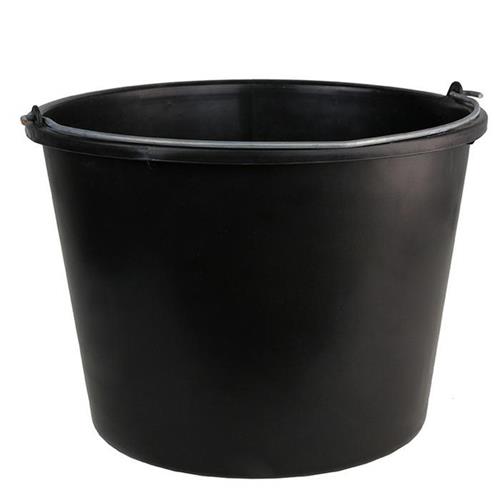 Bucket BUCKET Black With Metal Handle 20l..