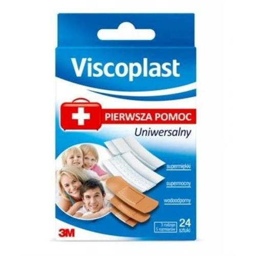 3M Viscoplast Universal Plasters 24pcs..